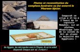 Photos et reconstitution du complexe funéraire ou fut enterré le Pharaon Djeser. Saqqarah se situe à 25 km à lOuest de la capitale Memphis, sur un plateau.