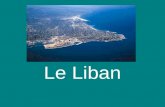 Le Liban. A la croisée de lOrient et de lOccident, se trouve un tout petit territoire : le Liban. Son nom signifie « blanc » ou « lait » en référence.