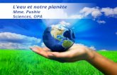 Free Powerpoint Templates Leau et notre planète Mme. Pushie Sciences, OPA.