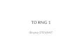 TD RNG 1 Bruno STEVANT. Généralité (1) Unicast Multicast Broadcast.
