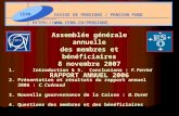 CERN CAISSE DE PENSIONS / PENSION FUND HTTPS:// Assemblée générale annuelle des membres et bénéficiaires 8 novembre 2007 RAPPORT ANNUEL.