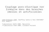 Couplage poro-élastique non linéaire dans des branches réelles et artificielles Jean-François LOUF, Geoffroy Guéna & Yöel FORTERRE* Eric Badel** *Laboratoire.