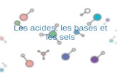 Les acides, les bases et les sels. Les acides et les bases ACIDES Ce sont des substances qui libèrent des ions H + (aq) lorsquils sont dissous dans leau.