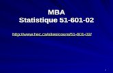 1 MBA Statistique 51-601-02
