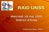RAID UNSS Mercredi 18 mai 2005 District dArras Collège Jehan Bodel - ARRAS.