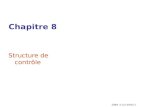 ISBN 0-321-49362-1 Chapitre 8 Structure de contrôle.
