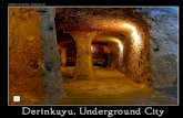 En 1963, un habitant de Derinkuyu (région de Capadocce dans lAnatolie centrale en Turquie), démolissait un mur de la cave de sa maison et découvrait.