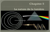 Nature de la lumière La lumière est une particule (Newton) La lumière est une onde (Huygens) Mesure de la vitesse de la lumière Galilée Römer Effet.