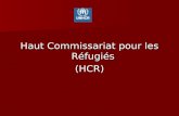 Haut Commissariat pour les Réfugiés (HCR). Historique Haut Commissariat de la Société des Nations Haut Commissariat de la Société des Nations Passeport.