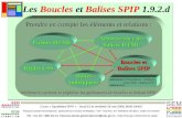 Les Boucles et Balises SPIP 1.9.2.d Prendre en compte les éléments et relations : Maîtriser la syntaxe et exploiter les générateurs de boucles et balises.