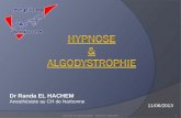 Dr Randa EL HACHEM Anesthésiste au CH de Narbonne Hypnose et Algodystrophie - Randa EL HACHEM1 11/06/2013.