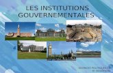 LES INSTITUTIONS GOUVERNEMENTALES SCIENCES POLITIQUES 12 M. BOUDREAU.