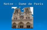 Notre - Dame de Paris. Lîle de la Cité – c`est le centre historique de Paris. On nome l`île – «le berceau de Paris». Ici se trouve la célèbre cathédrale.