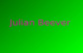 Julian Beever. Julian Beever est un artiste britannique qui connaît la célébrité par ses oeuvres à la craie qu'il a réalisé sur les trottoirs anglais,