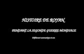 HISTOIRE DE ROYAN PENDANT LA SEGONDE GUERRE MONDIALE Défilement automatique et son.