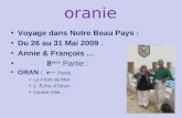 oranie Voyage dans Notre Beau Pays : Du 26 au 31 Mai 2009. Annie & François … 8 ème Partie : ORAN : 4 ème Partie : Le Front de Mer. L E cho dOran. Centre.