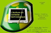 RÉCIT local Des Hautes-Rivières en collaboration avec RÉCIT national - Domaine des langues Automne 2002 Didier Tremblay Marie-France Laberge animateurs.