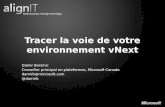 Tracer la voie de votre environnement vNext Damir Bersinic Conseiller principal en plateformes, Microsoft Canada damirb@microsoft.com @damirb.