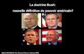 UQAM, EDU7492-60, TIC, Florence Fitoussi. Automne 2003. La doctrine Bush: nouvelle définition du pouvoir américain?