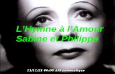 17/06/2014 06:42:54 automatique LHymne à lAmour Sabine et Philippe