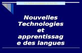 Le Cadre européen et les TIC Nouvelles Technologies et apprentissage des langues.