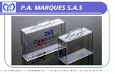 1 P.A. MARQUES S.A.S Z.I. de la Moussière F- 41270 DROUE Tél.: + 33 (0)2 54 80 52 70 Fax + 33 (0)2 54 80 17 05.