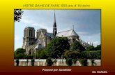NOTRE DAME DE PARIS 850 ans d Histoire Proposé par Jackdidier Clic MANUEL.