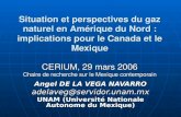 Situation et perspectives du gaz naturel en Amérique du Nord : implications pour le Canada et le Mexique CERIUM, 29 mars 2006 Chaire de recherche sur le.