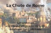 La Chute de Rome Les causes et une comparaison avec l’Empire moderne: Les États-Unis.