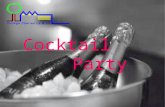 Cocktail Party. Pour Pour nous avoir si bien accueillis dans vos entreprises…