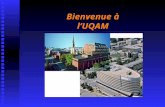 Bienvenue à l’UQAM. Les objectifs de la présentation  Connaître l’UQAM pour mieux s’intégrer  Connaître le monde universitaire québécois  Connaître.
