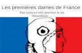 Les premières dames de France Pas toujours très glamour la Ve République….