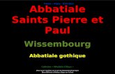Alsace, Wissembourg, Eglise abbatiale Saints-Pierre et Paul