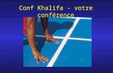 Conf Khalifa - votre conférence. Concours ECN i Etre aux points … Classement sur 10 000 points –DP sur 7000 points (70% de la note) –QI sur 2000 points.