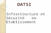 DATSI Infrastructure et Sécurité en Etablissement.