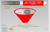Travaux 2013 / 2014 Le système iRIO Objectif de la mise en œuvre du système citoyen responsable : consom'acteur plutôt que consommateur d'énergie Objectf.
