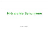 Hiérarchie Synchrone Formation. CIN ST MANDRIER SDH Hiérarchie synchrone Les supports physiques sont maintenant numériques et une nouvelle hiérarchie.