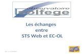Les échanges entre STS Web et EC-OL STA - Le 17/09/20091.