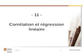 1 - 11 - Corrélation et régression linéaire Version 1.2.