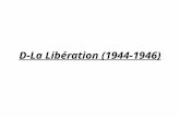 D-La Libération (1944-1946). Qu’est ce qui est représenté ? Que symbolise la femme ? Que fait-elle ? Pourquoi peut-on parler d’une renaissance de la France.