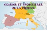 Frontieres de la France.  Voisins de la France.