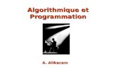Algorithmique et Programmation A. Alikacem. Semaine 2 Semaine 2 Les outils algorithmiques Lecture: chapitre 2 des notes de cours Étapes de la construction.