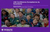 19é Conférence Européenne du Scoutisme Le point du Comité Mondial du Scoutisme Slovenie, 6 mai 2007 Présenté par Mme Therese Bermingham, Vice Présidente.