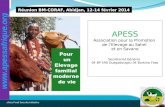 A frica Food Security Initiative APESS Association pour la Promotion de l’Elevage au Sahel et en Savane Secrétariat Général, 04 BP 590 Ouagadougou 04 Burkina.