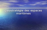 Géostratégie des espaces maritimes. Préparation du fond de carte : ressources maritimes d’après le planisphère de la page 171 – Dix plus grands ports.