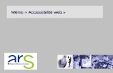 © 2010 Agence Régionale de Santé 2  Qu’est ce que l’accessibilité web ?  Objectifs et atoutsp.4  Référentiels d’accessibilitép.5  Niveaux d’accessibilitép.6.