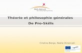 Théorie et philosophie générales De Pro-Skills Cristina Bergo, Nadia Vimercati.