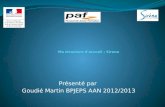 Présenté par Goudié Martin BPJEPS AAN 2012/2013. Sommaire Présentation de la structure Organisation de la surveillance Analyse et critique du POSS Hygiène.