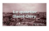 Le quartier Saint-Géry vu du haut de la Cathédrale d’ Arras vers 1974.