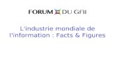 L'industrie mondiale de l'information : Facts & Figures Michel Vajou M.V. Etudes et Conseil 29 mai 2013.